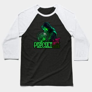 PopCultist Crystal Ball Baseball T-Shirt